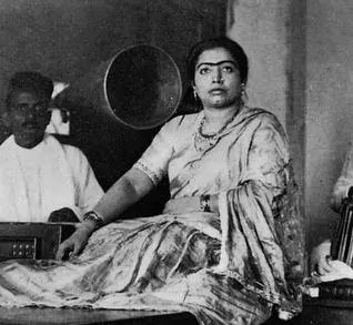 La carte Gauhar Jaan