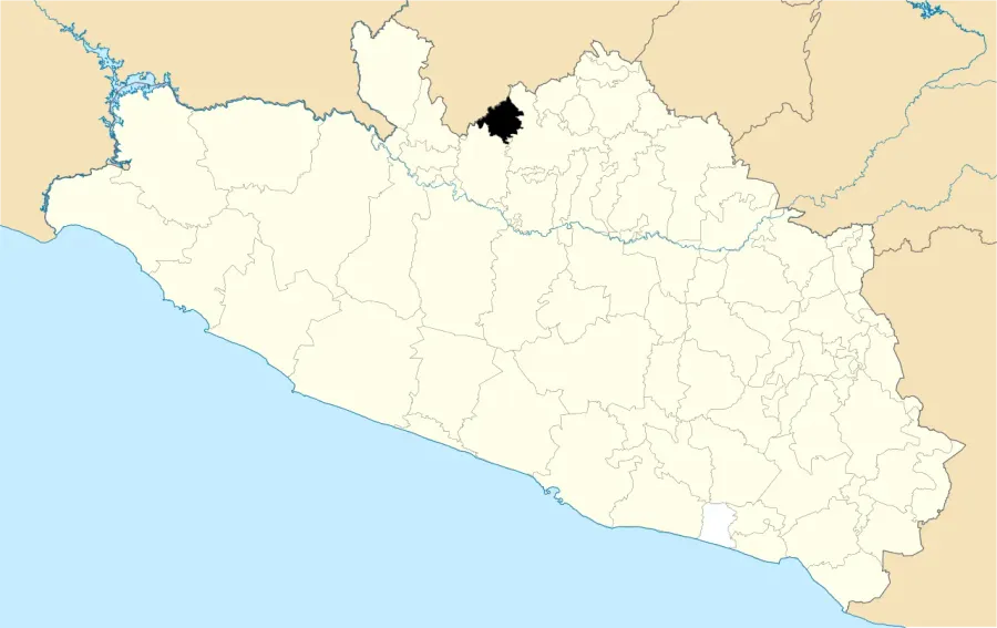 La carte General Canuto A. Neri