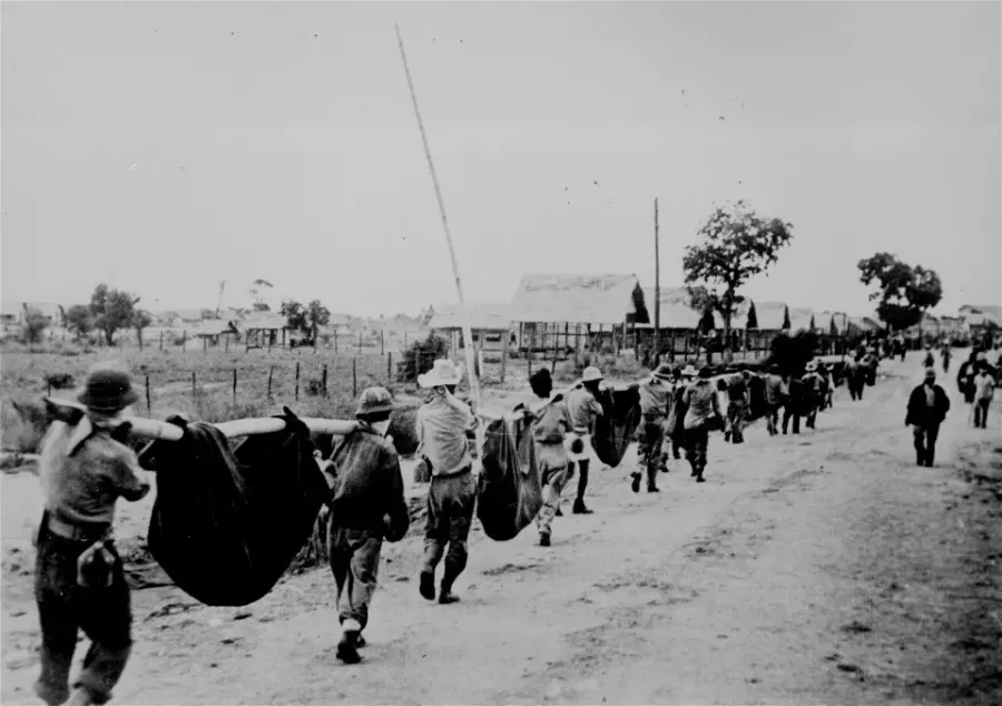 The Bataan Death March card