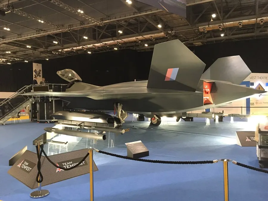 La carte BAE Systems Tempest