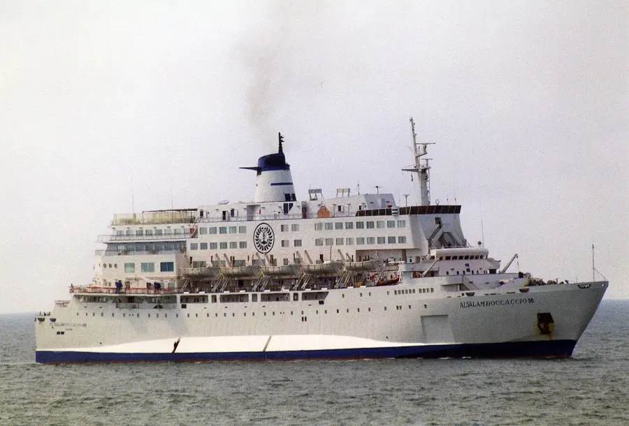 The MS al-Salam Boccaccio 98 card