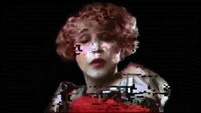La carte Glitch art