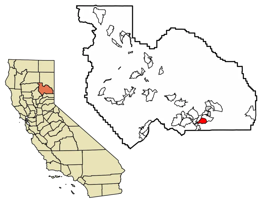 The Gold Mountain, California card