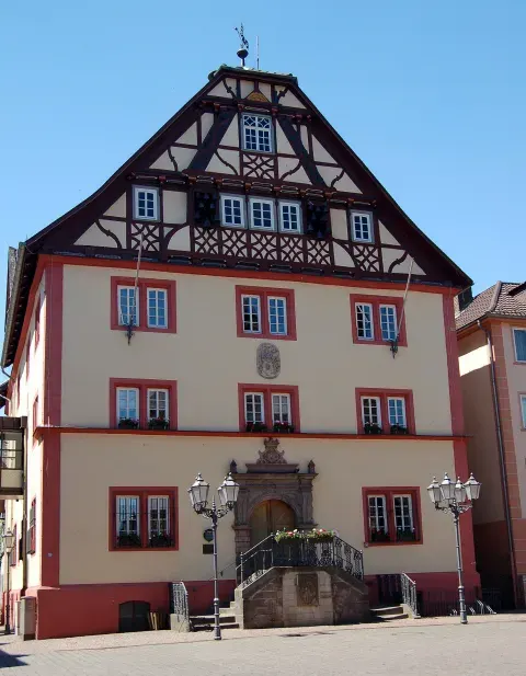 La carte Rotenburg an der Fulda