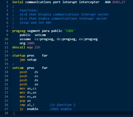 The Low-level programming language card