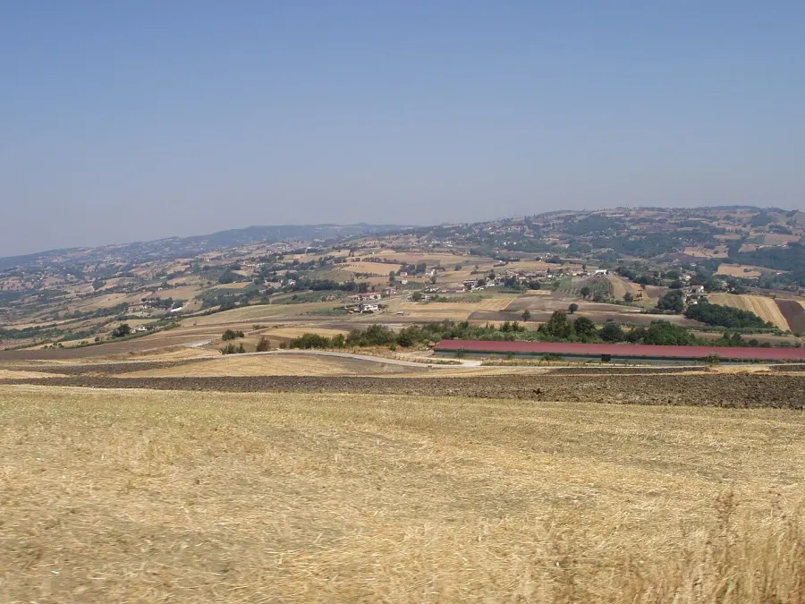 La carte Fragneto l'Abate