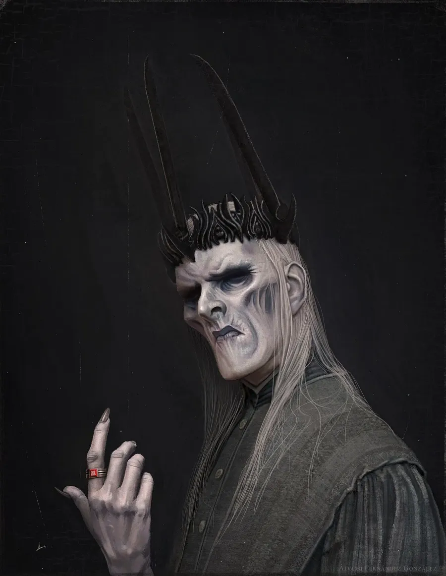 La carte Roi-Sorcier d'Angmar