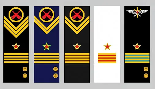The Military rank card
