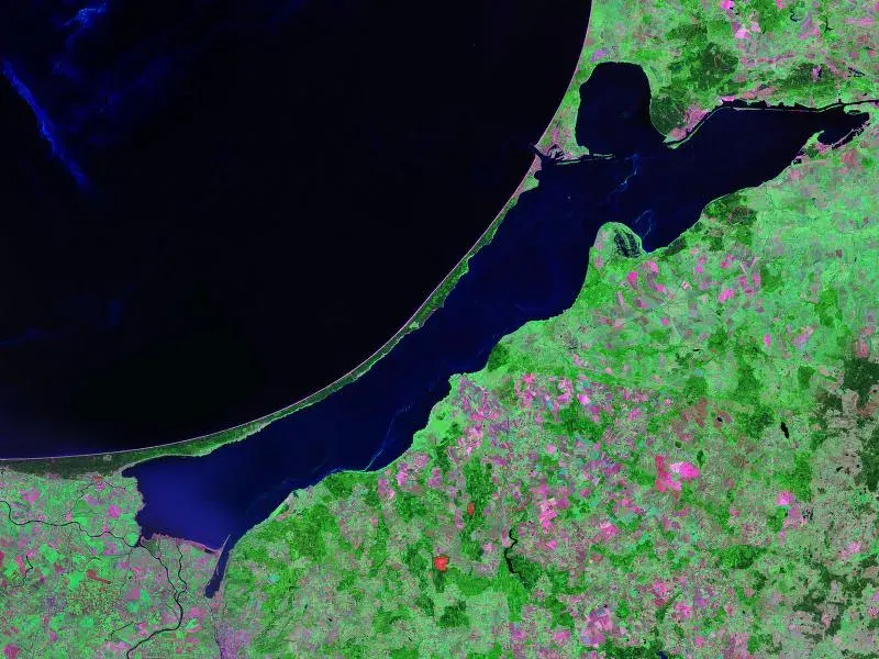 The Vistula Lagoon card