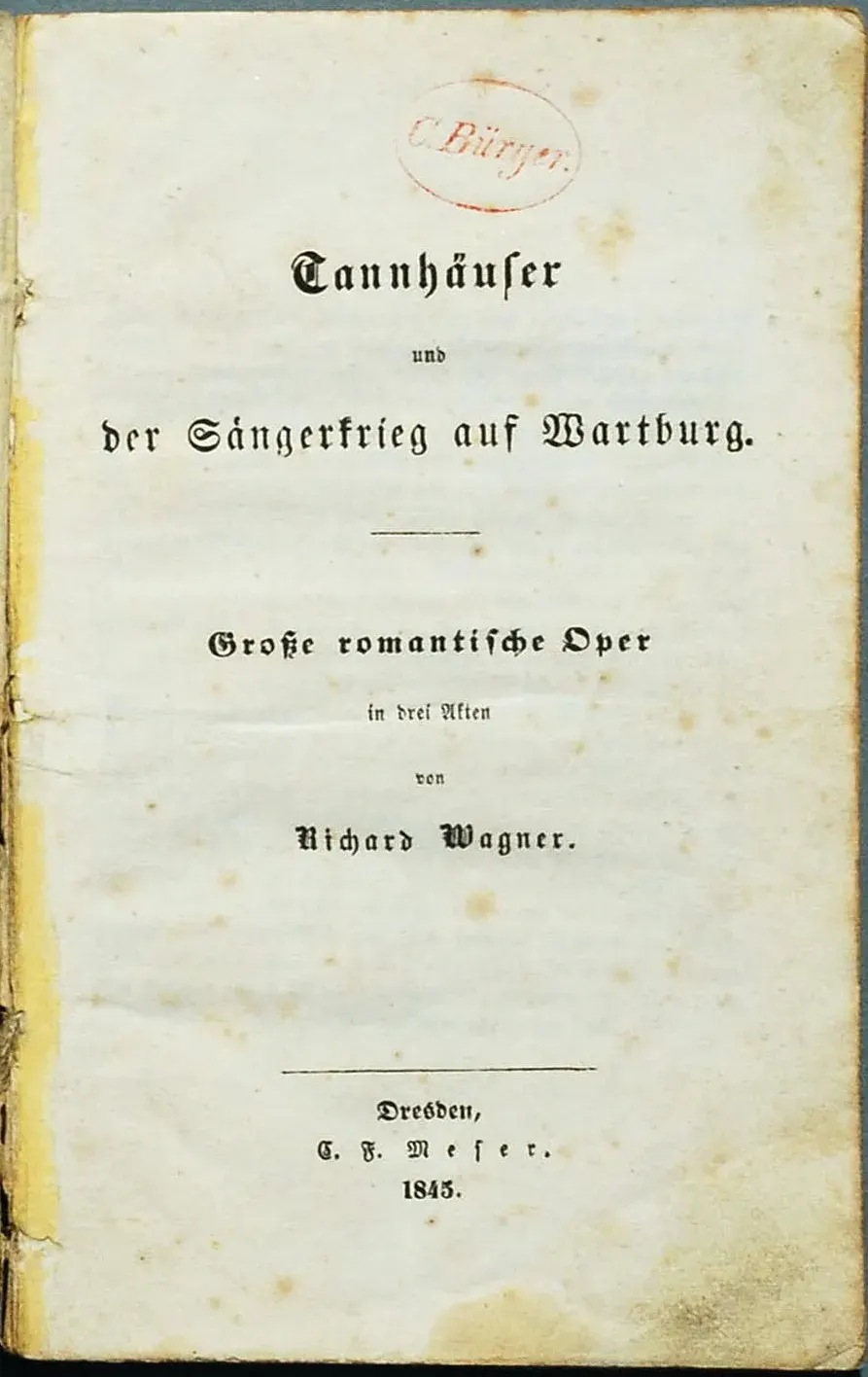 La carte Tannhäuser