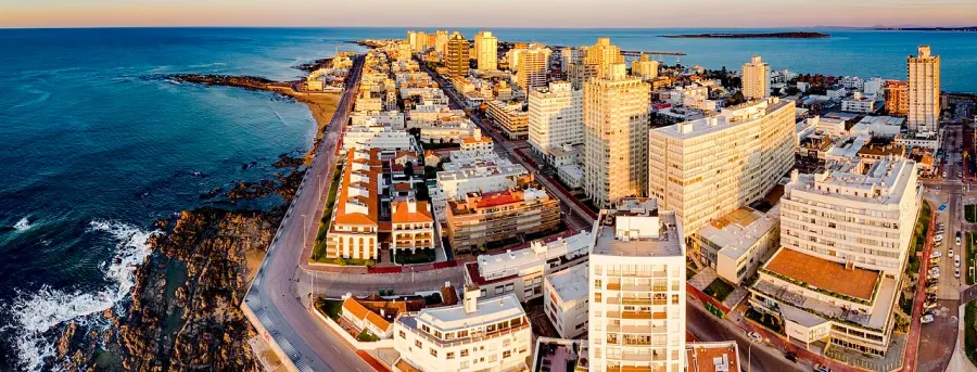 La carte Punta del Este