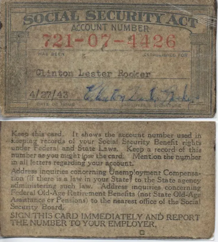 La carte Numéro de sécurité sociale aux États-Unis