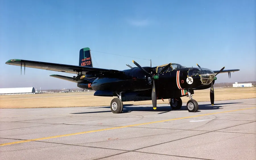 The Douglas A-26 Invader card