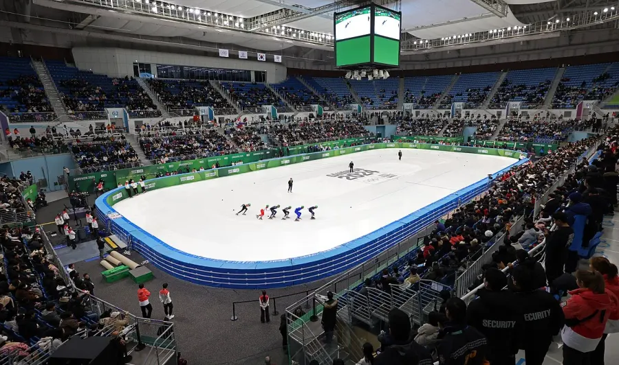 La carte Palais des glaces de Gangneung
