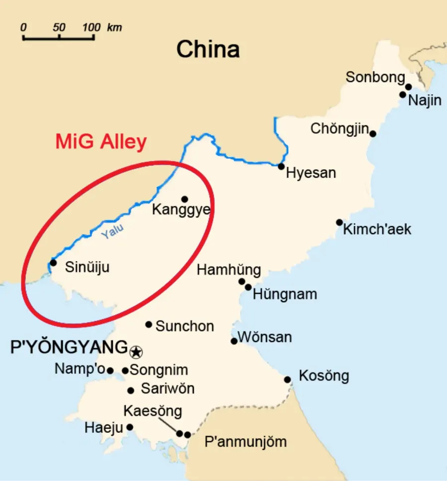 The MiG Alley card