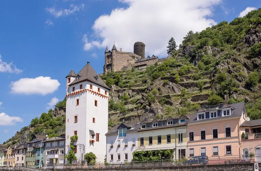 La carte Saint-Goarshausen