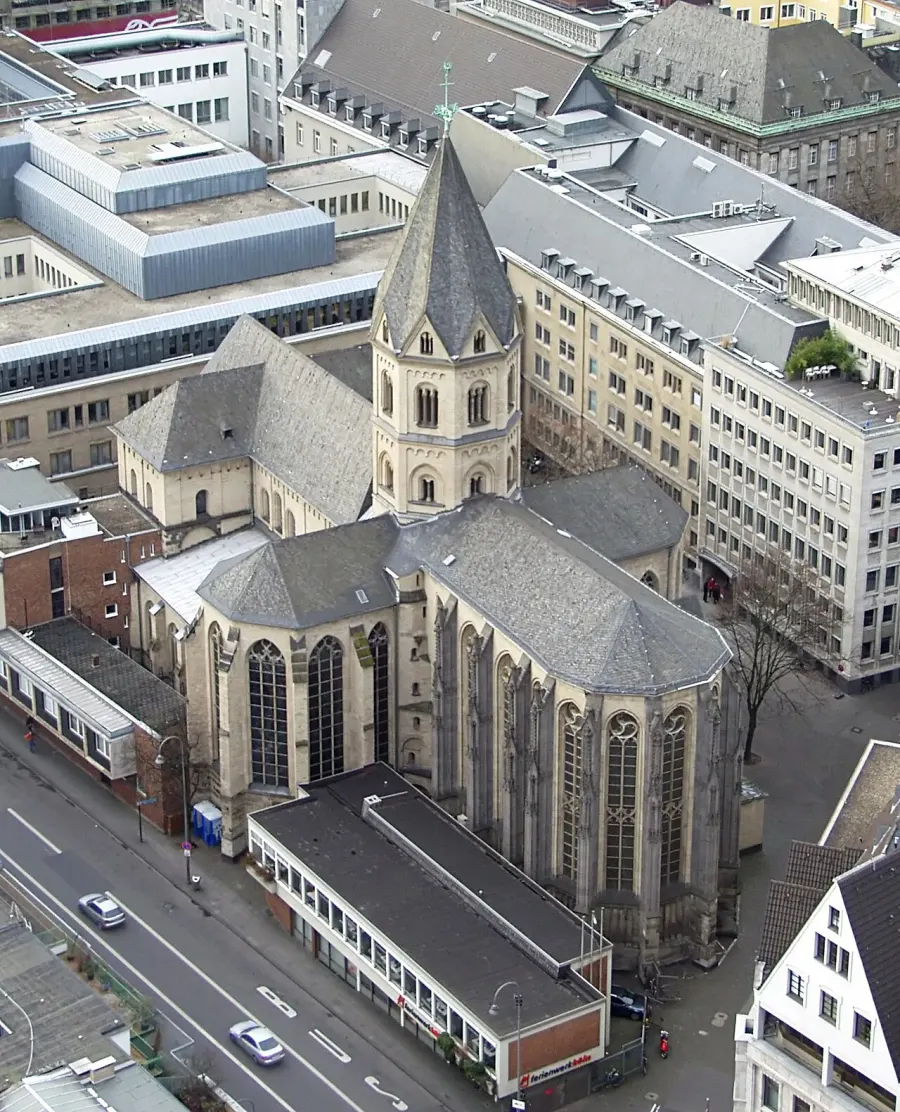 The St. Andrew's Church, Cologne card