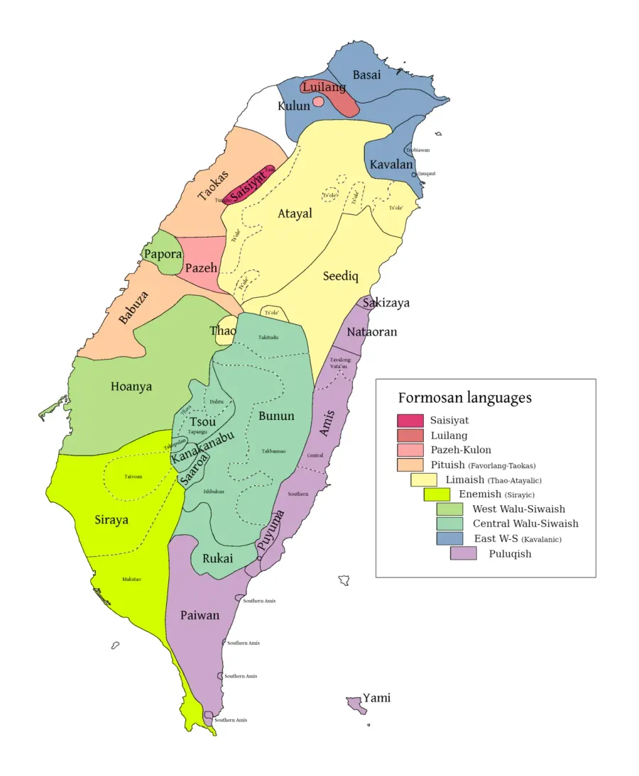 The Bunun language card