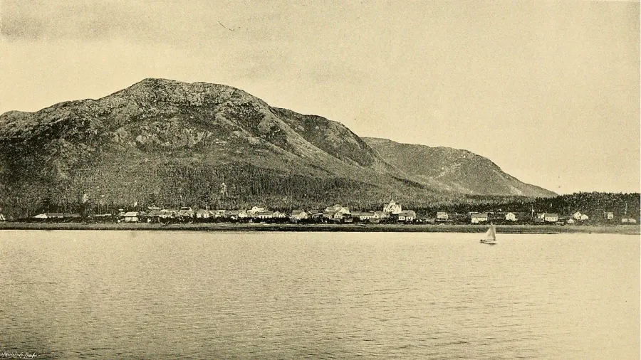 La carte Île Annette