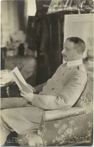 La carte Jean-Georges de Saxe