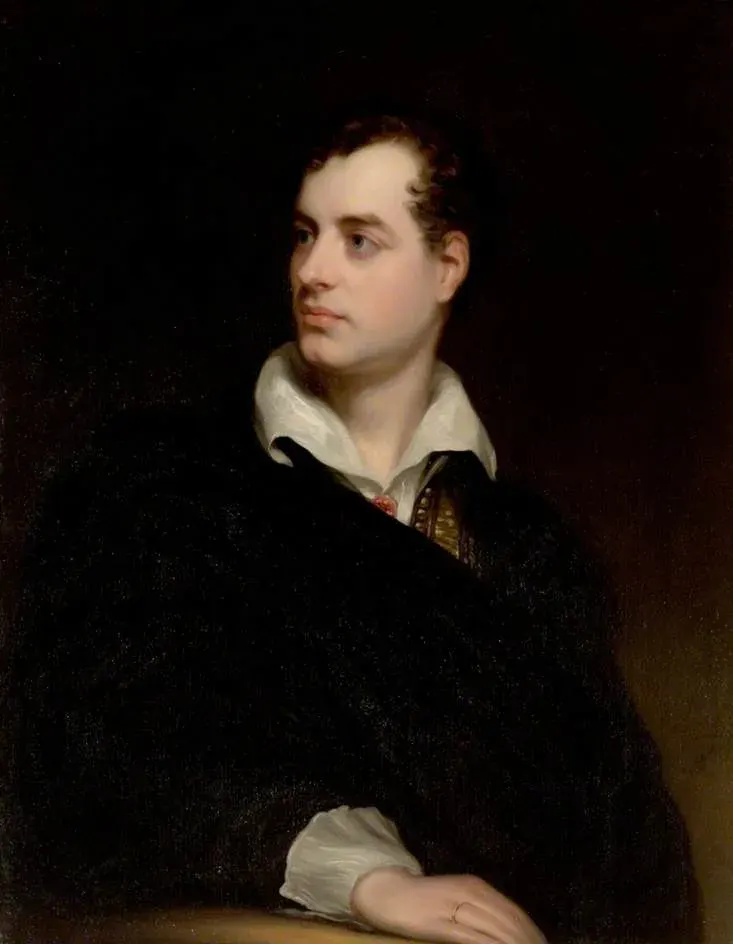 The Lord Byron card