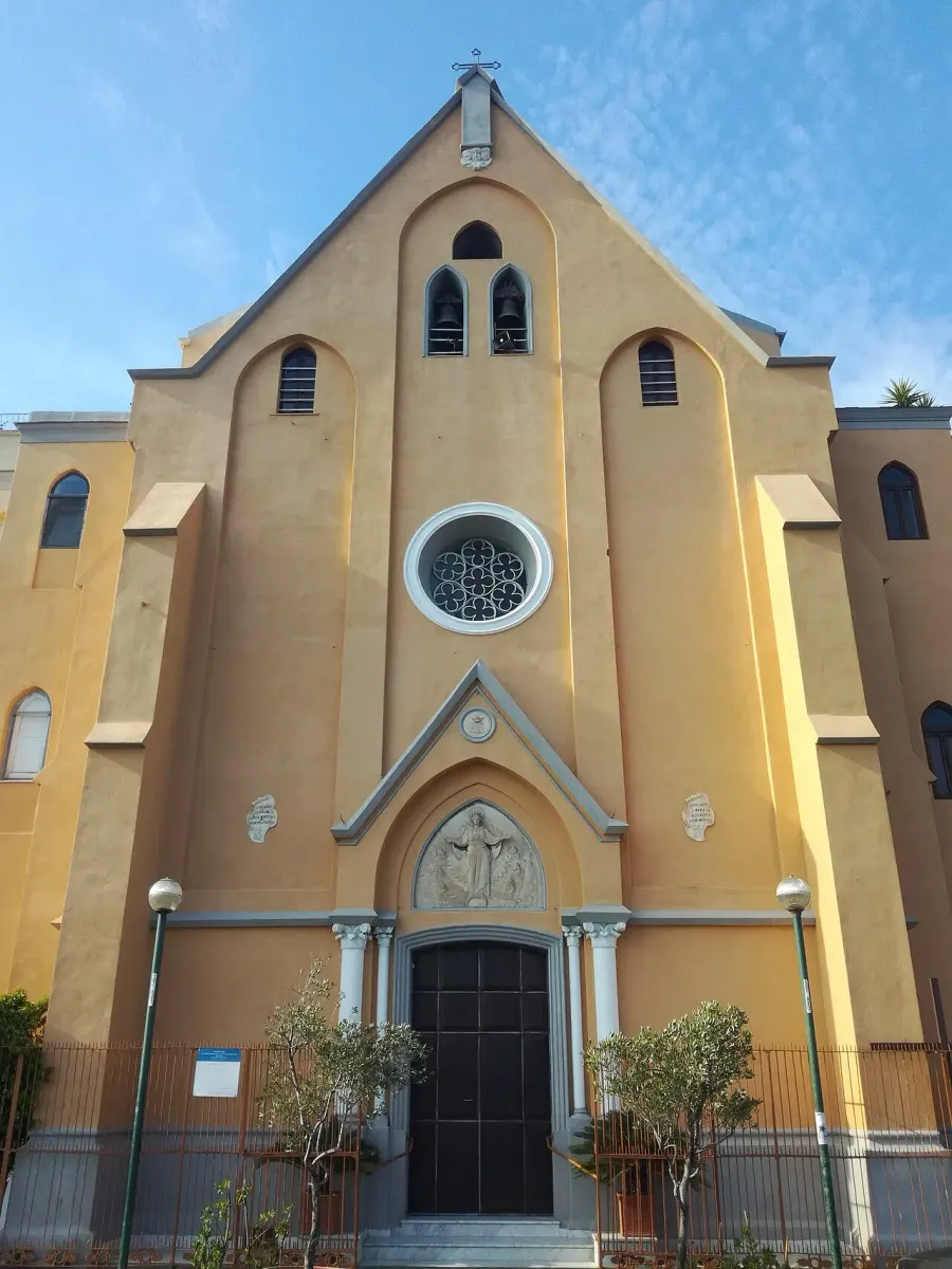 La carte Église Santa Maria di Bellavista de Naples