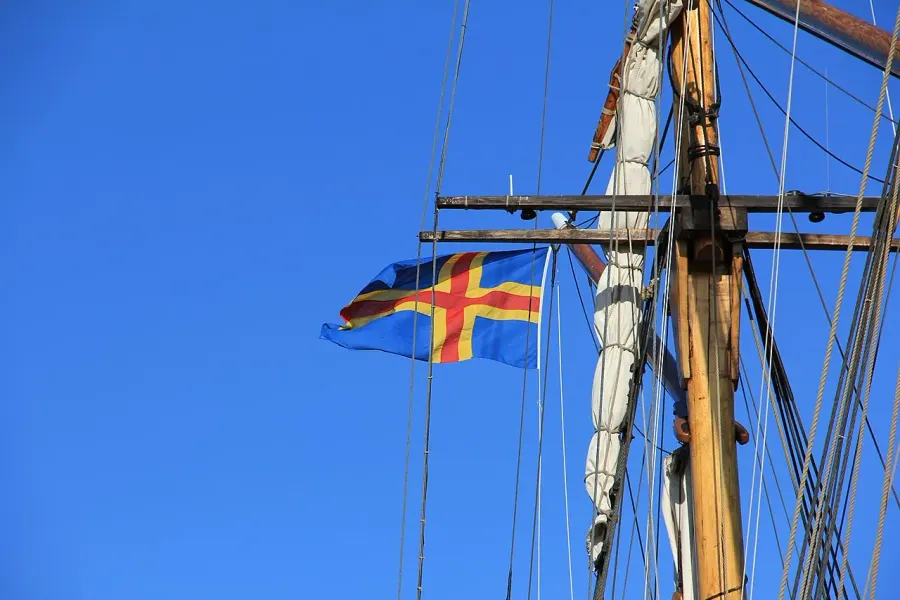 La carte Åland