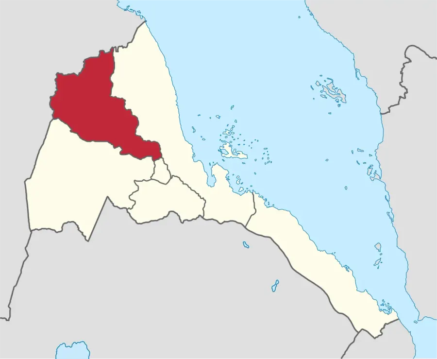 La carte Anseba