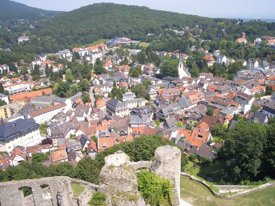 La carte Königstein im Taunus