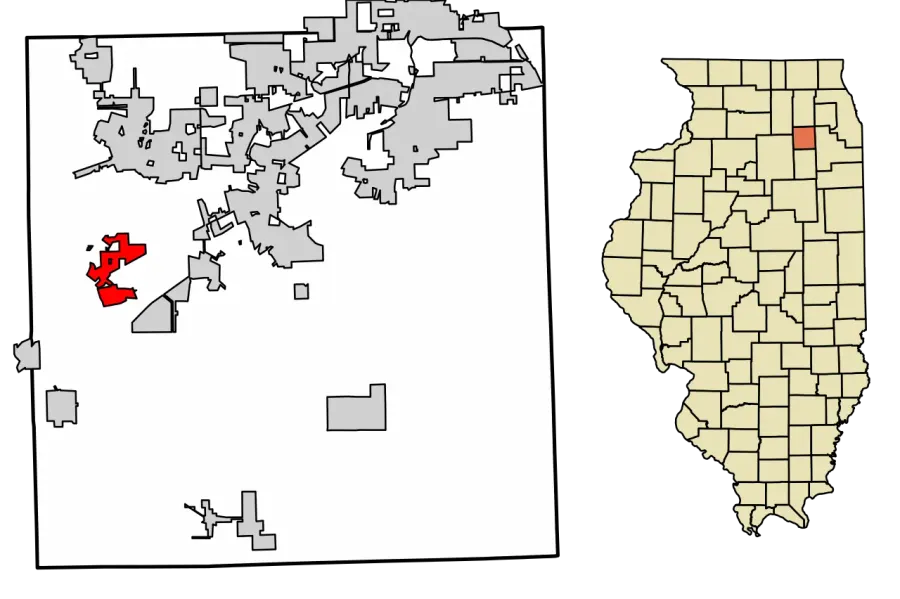 The Millbrook, Illinois card