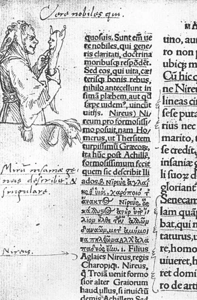 The In Praise of Folly card