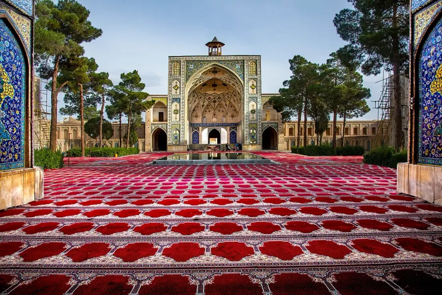 La carte Mosquée de l'Imam