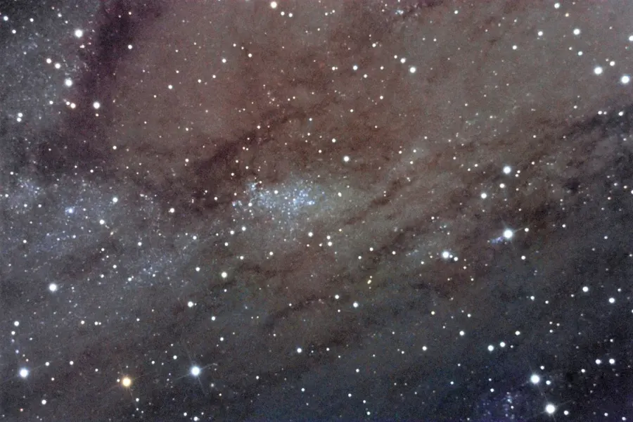 La carte NGC 206