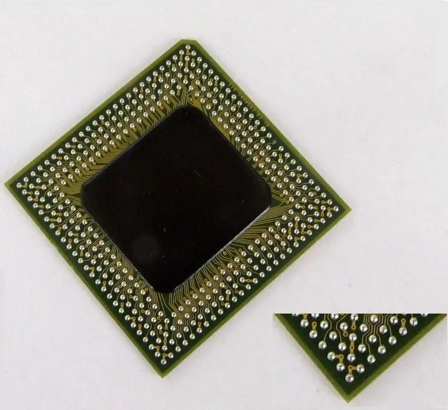 The Ball grid array card