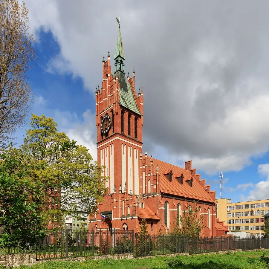 The Church of the Holy Family, Kaliningrad card