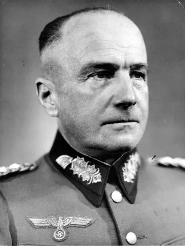 La carte Walther von Brauchitsch