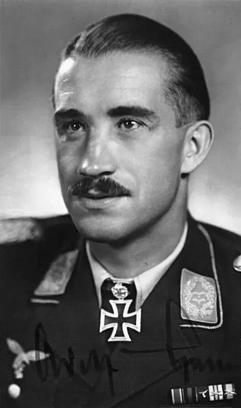 La carte Adolf Galland