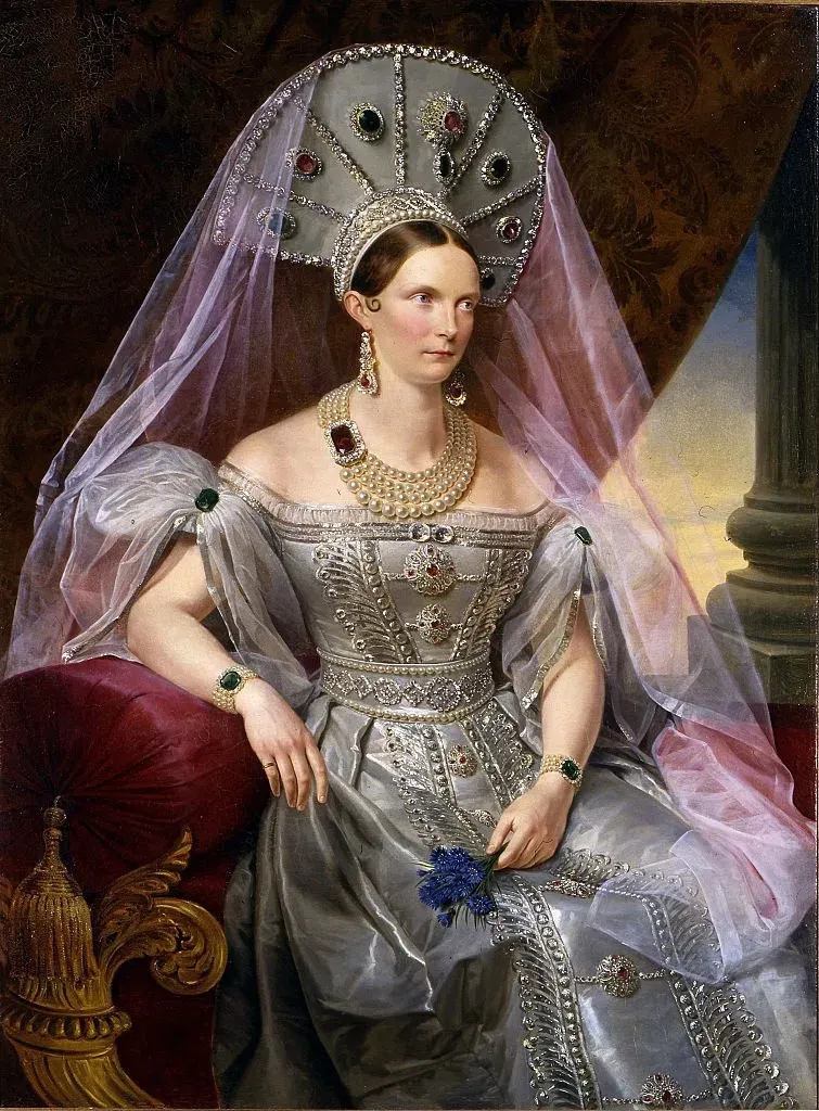 La carte Charlotte de Prusse