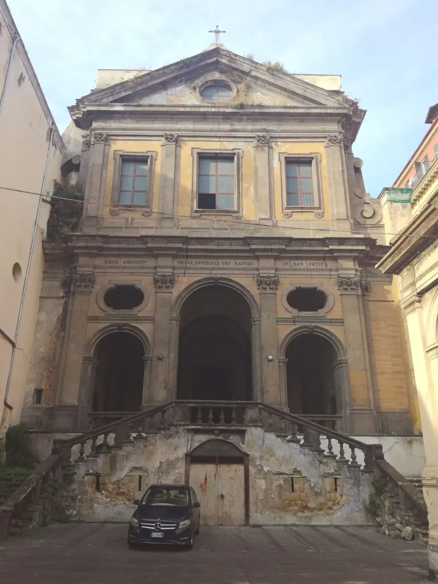 La carte Église San Potito
