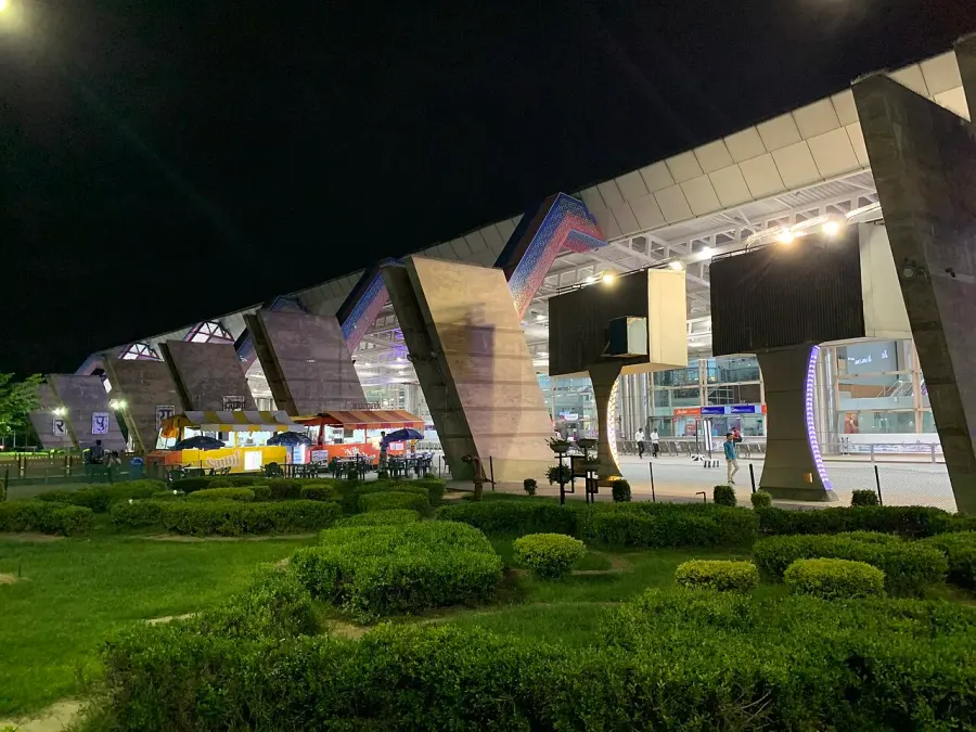 La carte Aéroport de Jaipur