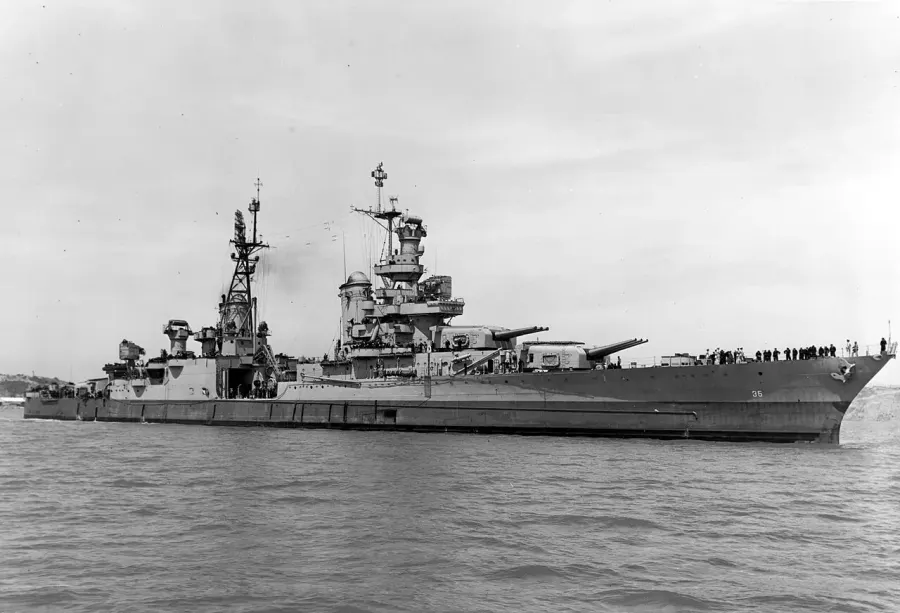 The Portland-class cruiser card