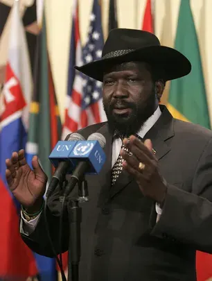 La carte Salva Kiir