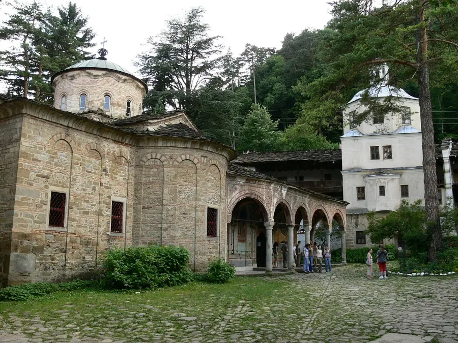 The Troyan Monastery card