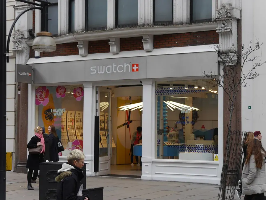 The Swatch card