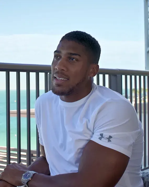 La carte Anthony Joshua