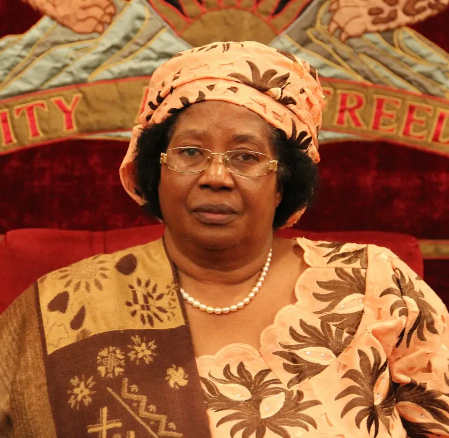 La carte Joyce Banda