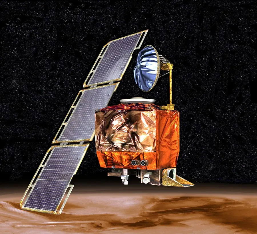 The Mars Climate Orbiter card