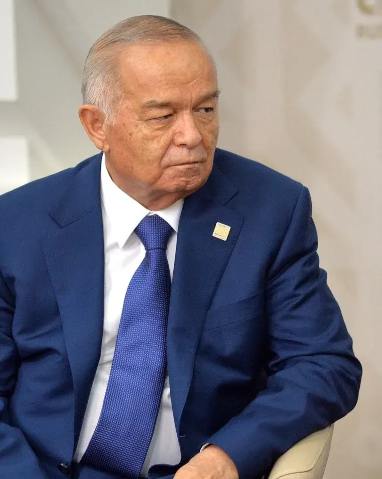 La carte Islam Karimov