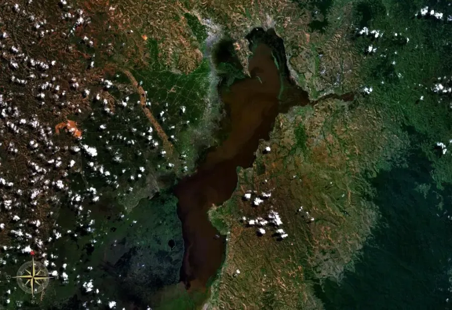 La carte Lac Alaotra