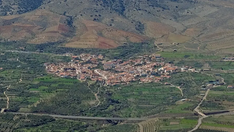 La carte Huéneja